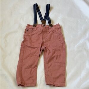 “Bundle 10/$13” Carters 18m toddler boy Pink Suspender Pants